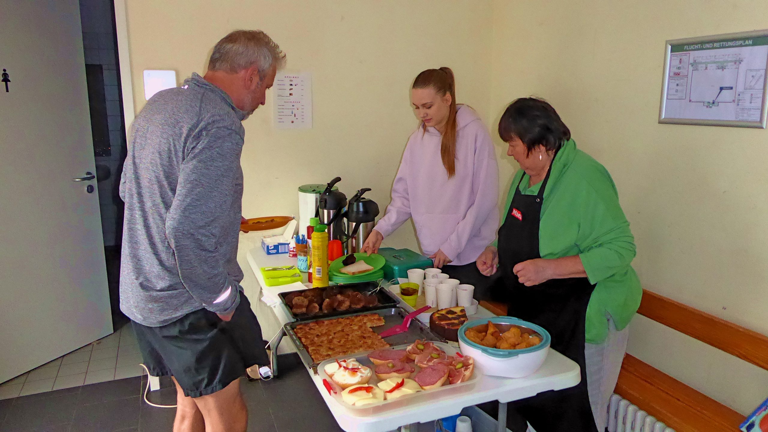 unser Erfrischungsstand